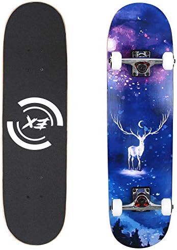 Pro skateboard standard skateboards cruiser complete canadian maple 8 layers double kick concave skate boards Outlet