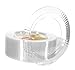 Springbok Creations 50 Disposable Clear Plastic Dinner Plates (10-inch)