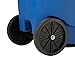 Rubbermaid Commercial Products BRUTE Rollout Waste/Utility Container, 95-gallon, Blue (FG9W2273BLUE)