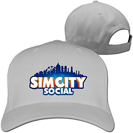 SimCity LOGO Unisex Stretchy Fitted Hat