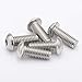 MewuDecor M8-1.25 x 30mm Button Head Socket Cap Screws, Stainless Steel 18-8, Bright Finish, Fully Threaded, Allen Socket Drive, 25 PCS