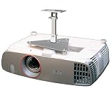 PCMD, LLC. Projector Ceiling Mount Compatible with BenQ W1120 (8-Inch Extension)
