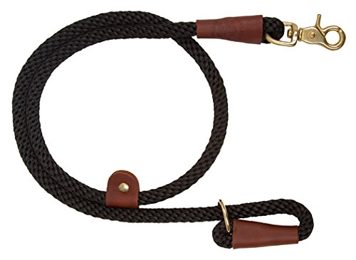 Mendota Products Quick Dog Lead, Black, 1/2-Inch X 4-Feet