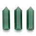CrystalTears 5pcs Healing Crystal Single Point Wand Natural Gemstone Polished Tumbled Stone Decor-35mm