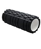 IFLYING Foam Roller EVA High Density Foam Trigger Point For Physical Therapy and Exercise - Ideal for Myofascial Release and Full Body Stiffness Relief (Black)