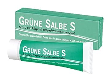 Grüne Salbe S 30 ml Silber-Creme mit natürlichem Chlorophyll