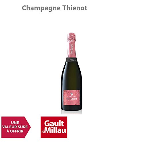 Champagne Brut Rosé – Champagne Thienot – 75cl – Cépages Pinot Noir, Chardonnay – 15/20 Gault & Millau