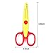 HOMEE Safe Paper Edging Scissors Colorful Decorative Paper Edge Scissor for Kids, 6 Pieces of a Pack,Kids Toy Scissors Kids for Teachers Students, preschool scissors Crafts, Scrapbooking, DIY Photo