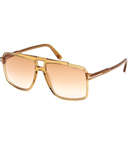 Amazon.com: Tom Ford sunglasses Reggie (FT0838-S 01B) - lenses