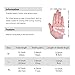 Vbiger Men Winter Warm Gloves Windproof Anti-slip Touch Screen Gloves Cold Weather Gloves Liner (L) Black