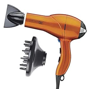 INFINITIPRO BY CONAIR 1875 Watt Salon Performance AC Motor Styling Tool/Hair Dryer, Orange