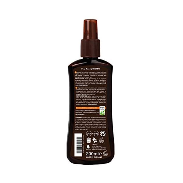 Calypso-Deep-Tanning-Monoi-Tahiti-Oil-Spray-with-SPF15-200-ml-CALT15MON Calypso Monoi Tahiti Bronzing Tanning Oil SPF15