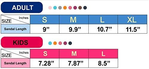 All Clean E.V.A ECO Friendly Ultra-Light Indoor Slides Sandals (Kids Medium - Dark Blue)