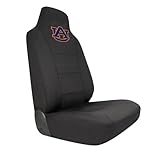 Pilot Alumni Group SC-909 Black Seat Cover with Logo (Collegiate Auburn Tigers)