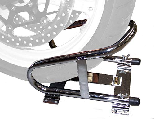 Rack 'Em RA-17S Motorcycle Stainless Steel Wheel Chock - Thumbnail 2