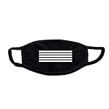 Emotiolin Unisex Personality Cycling Thin Fog Personality Thickening Anime Cotton Masks