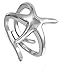 Sterling Silver Women's Unique Starfish Ring Polished 925 Band 21mm Size 6