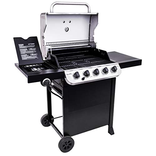 CharBroil 463373319 Performance 5Burner Cart Style Gas Grill, Stainless/Black The Home