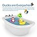 Kicko 2 inches Assorted Rubber Ducks in Bulk - 50 Pack - Ducking Jeeps for Kids - for Sensory Play, Therapheutic Stocking Stuffers, Classroom Prizes,Pinata Filler,Floater Duck Bath Toys Party Favors