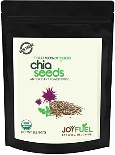 Joyfuel Premium Raw Organic Chia Seeds (32oz)