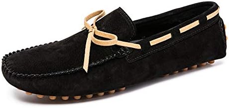 black suede driving moccasins