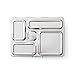 PlanetBox ROVER Eco-Friendly Stainless Steel Bento Lunch Box with 5 Compartments for Adults and Kids (Rockets Carry Bag with Rockets Magnets)