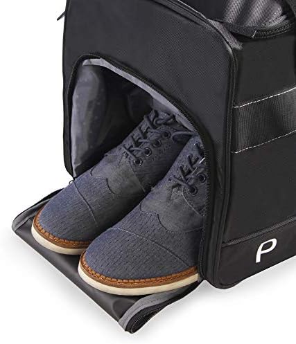 Perry Ellis 22" Weekender Duffel Bag, Black, One Size 5 Perry Ellis 22" Weekender Duffel Bag, Black, One Size
