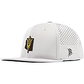 Branded Bills Officially Licensed x Arizona State Sun Devils Flat Performance Collection ASU Blackout Pitchfork PVC