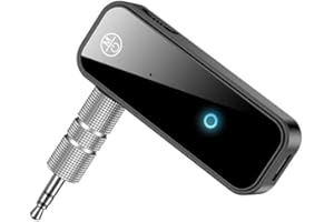 UrbanX Bluetooth 5.0 Adapter 3.5mm Jack Aux Receiver, 2-in-1 Wireless Transmitter & Receiver for iPod Touch (7th Generation),