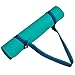 FitLifestyleCo Yoga Mat Strap - Carrying Sling - Durable Cotton - 4 Colors (Dark Blue Light Blue)