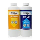 Bloom City Professional pH Up + Down Control Kit (2 one Quart Bottles) 64 Total oz