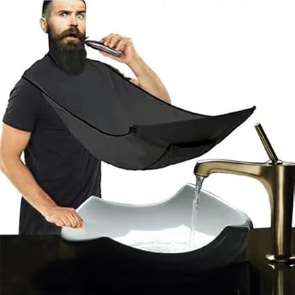 Big Bearded Beard Catcher Shaving Bib And Beard Apron Sucker