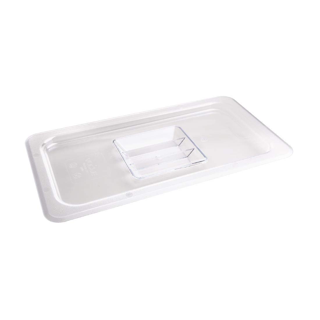 Vogue Polycarbonate Plastic 1/3 Gastronorm Lid Clear - Cover Lid for Containers U246
