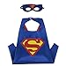 Blingbling Superhero Cape & MASK Set Kids Childrens Halloween Costume Superman