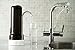 Ecosoft Countertop Water Filter System for Faucet Mount with Extra Filtration Cartridge - Black
