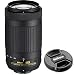 Nikon D3500 DSLR Camera with 18-55mm VR and 70-300mm Lens Bundle with 420-800mm Preset f/8 Telephoto Lens + 128GB Card, Tripod, Flash, and More (23pc Bundle)thumb 3