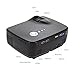 iClever Mini Portable Video LED Projector (IC-P02) for Home Cinema Theater/Game/Tv Show with 1080p Resolution, 5m Maximum Projection Distance