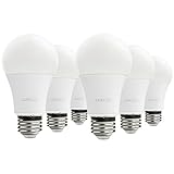 Lux LED Energy Efficient Light Bulbs - 60W Equivalent - 750 Lumen - for Indoor/Outdoor Use - 6-Pack