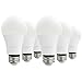 Lux LED Energy Efficient Light Bulbs - 60W Equivalent - 750 Lumen - for Indoor/Outdoor Use - 6-Pack