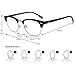 Blue Light Blocking Computer Glasses for Reduce Headache Anti Eyestrain Anti Glare Lens Lightweight Frame Eyeglasses