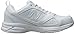 New Balance Women's WX623V3 Training Shoe, White/Silver, 8.5 D US