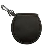 Stripe Golf Ball Washer Pouch, Pocket Ball Cleaner with Clip
