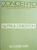 Concerto For Alto Saxophone - Alto Sax/Piano