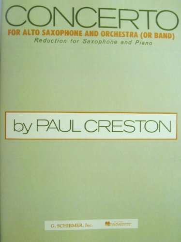 UPC 073999898705, Concerto For Alto Saxophone - Alto Sax/Piano