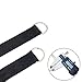 Tree Swing Hanging Kit Includes Two 5 Feet Straps & Safer Lock Snap Carabiners with Pouch Holds 2200 Pounds for Tree Swing & Hammocks & Disc Swing (Size-A)