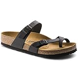 Birkenstock 71793 Women's Mayari Birko-Flor Sandals, Black, 37 N EU / 6-6.5 2A(N) US Womens