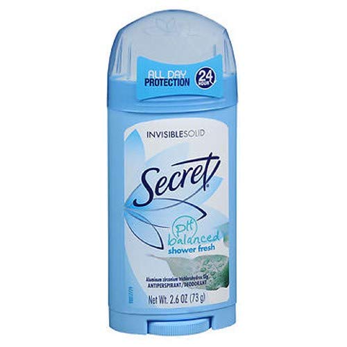 Secret Original Shower Fresh women's Invisible solid ph-balanced antiperspirant&Deo 2.6oz (037000123453)
