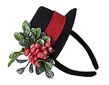 Girls Snowman Top Hat Headband Snowman Costume Hair Accessories
