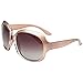 MOTINE Oversized Women's Polarized Sunglasses Fashion Sunglasses UV400 (Champagne)