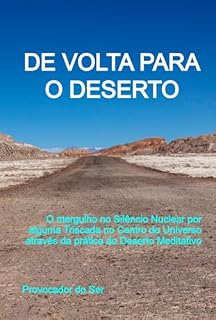 Livro De Volta Para O Deserto